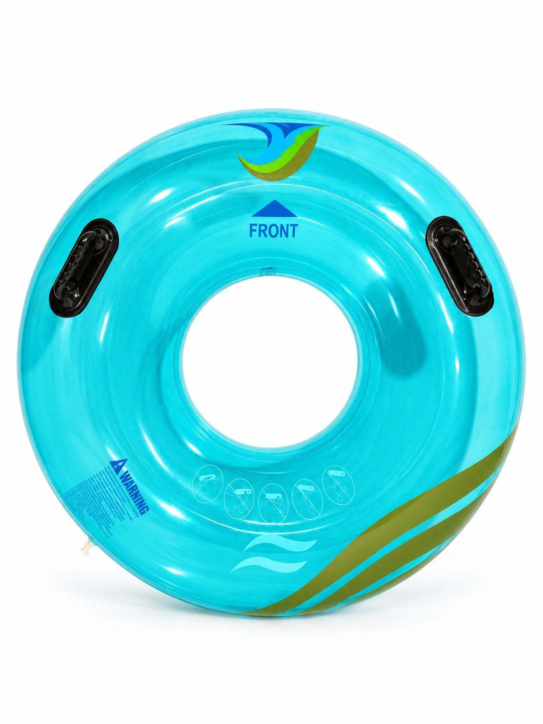 Blue transparent WaveCraft Pro single tube with black handles